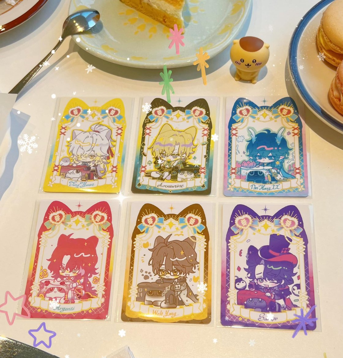 Image of [6x9cm] HSR - Candy Kitty Cards