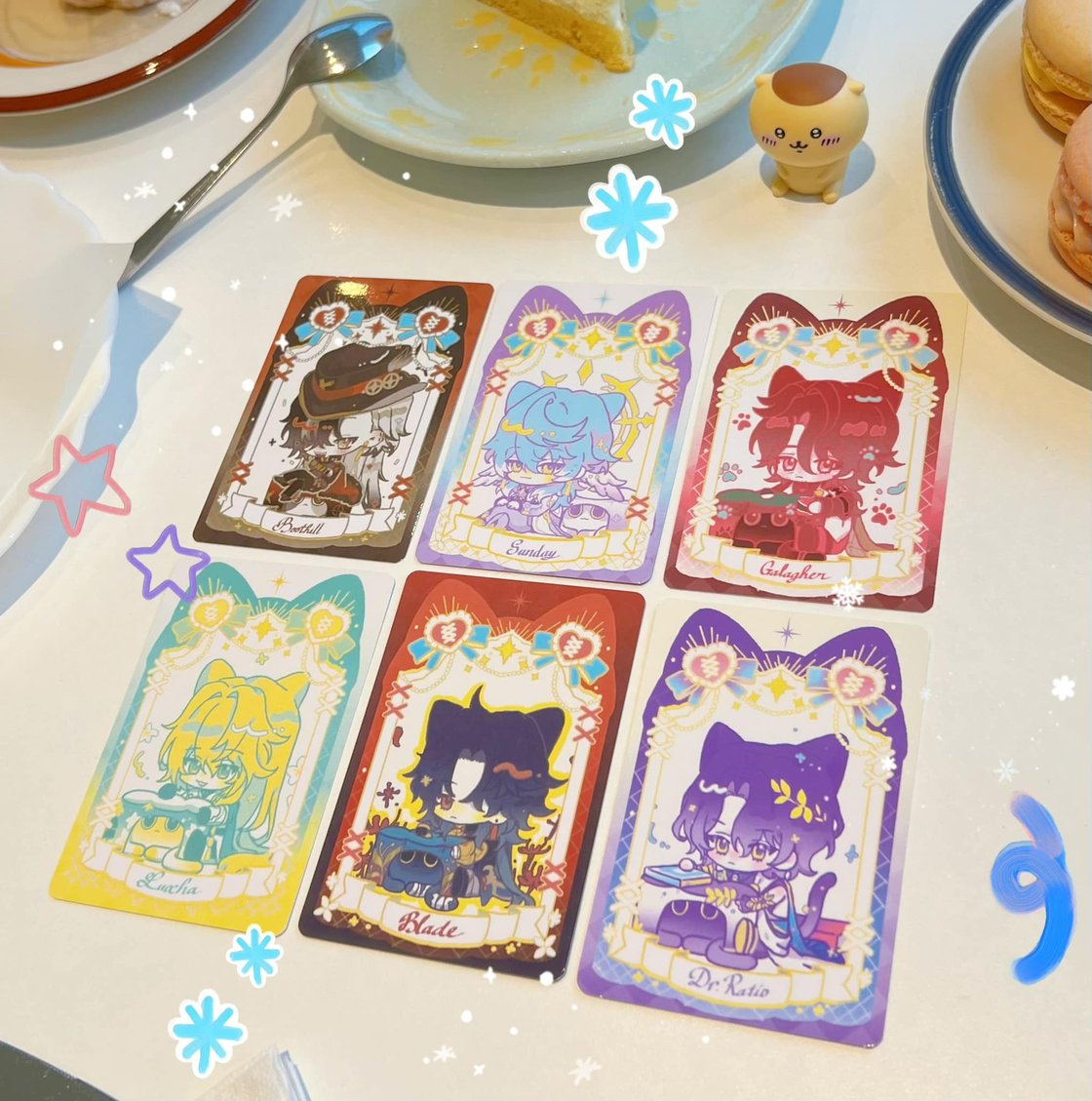 Image of [6x9cm] HSR - Candy Kitty Cards