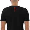 Monviso T-shirt in Cotone Organico Unisex nero / rosso PULSE