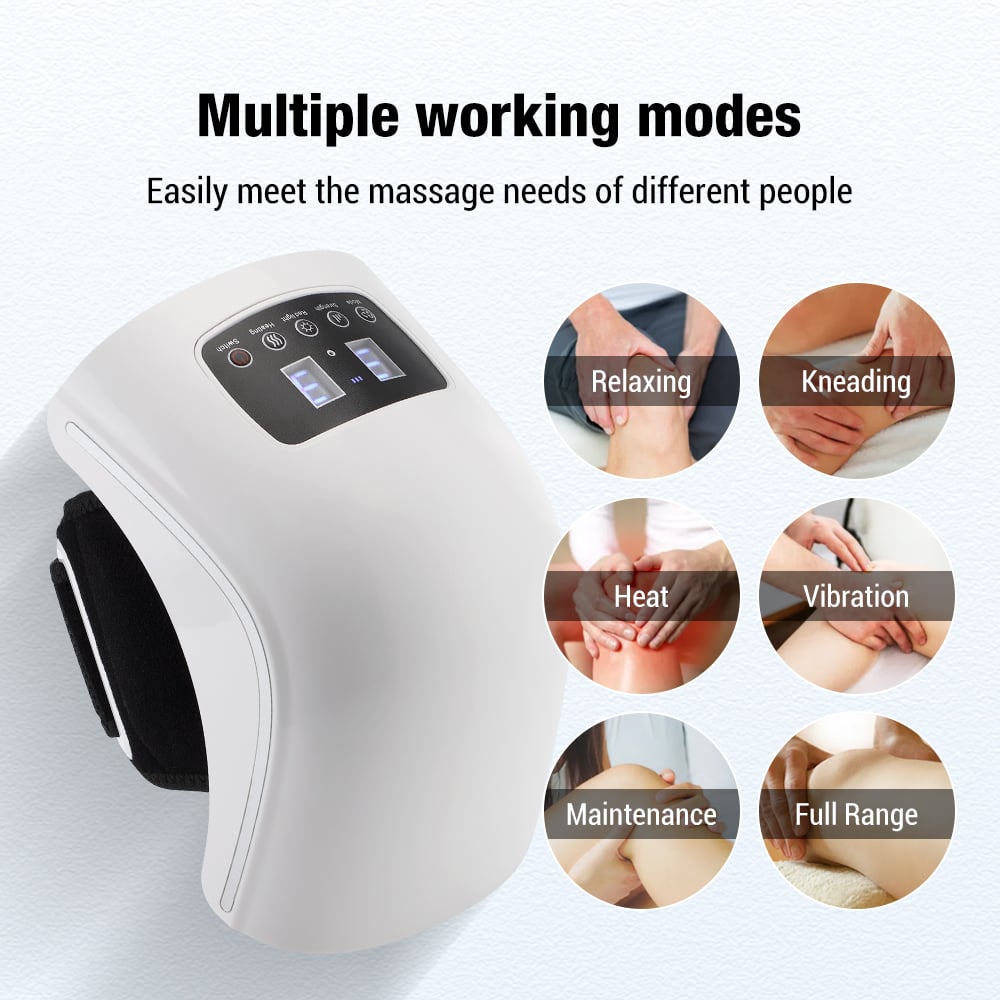 MSL Knee Massager Physiotherapy Infrared Knee Pads for Relief Heating Temperature Air Pressure