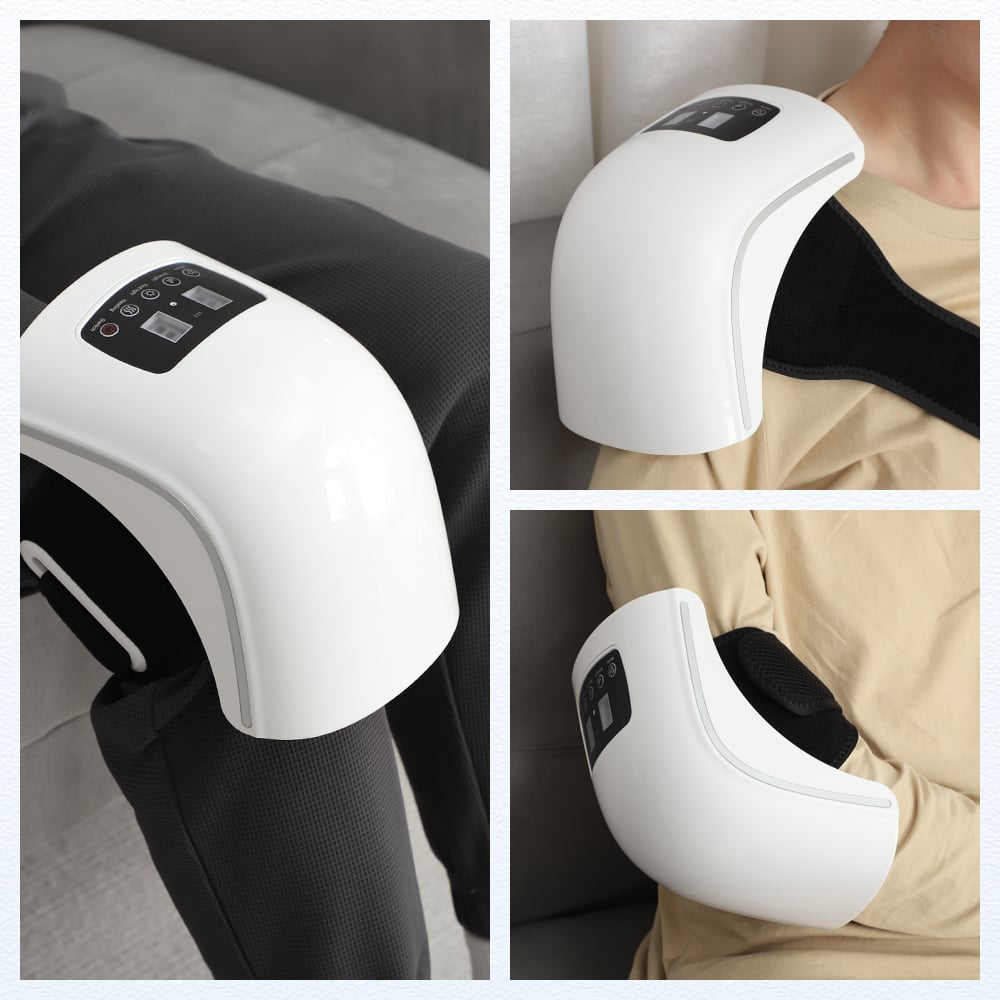 MSL Knee Massager Physiotherapy Infrared Knee Pads for Relief Heating Temperature Air Pressure