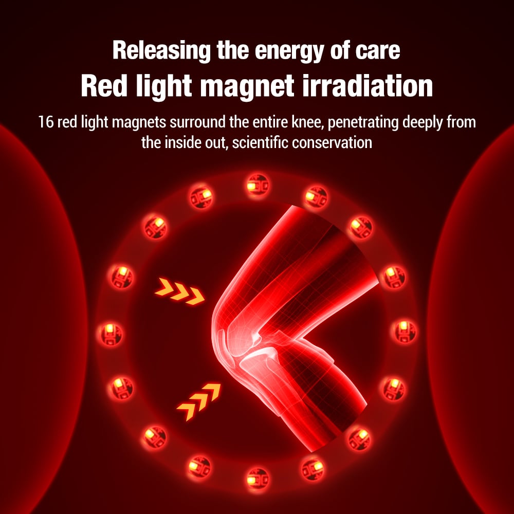 MSL Knee Massager Physiotherapy Infrared Knee Pads for Relief Heating Temperature Air Pressure