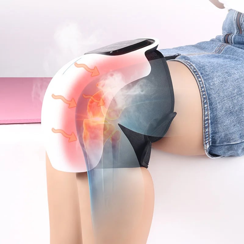 MSL Knee Massager Physiotherapy Infrared Knee Pads for Relief Heating Temperature Air Pressure