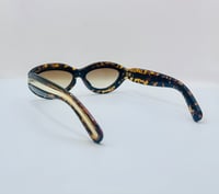 Image 2 of Gold and Leopard Sunglasses 