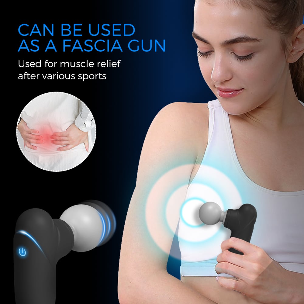Mini Electric Portable Body Massage Gun For Deep Muscle Relaxation By MYSMARTLIFE