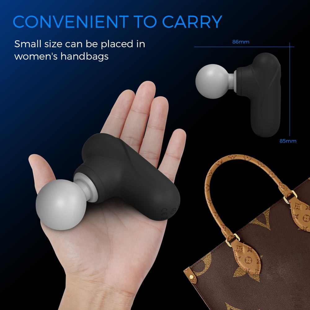 Mini Electric Portable Body Massage Gun For Deep Muscle Relaxation By MYSMARTLIFE