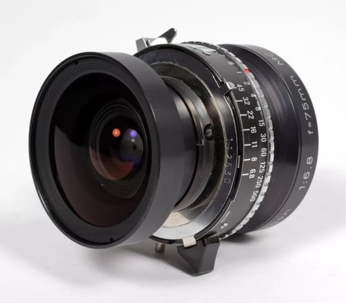 Image of Rodenstock Grandagon MC 75mm F6.8 Lens in Copal #0 Shutter #8634
