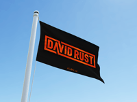 RUST ATHLETIC FLAG (ORANGE)
