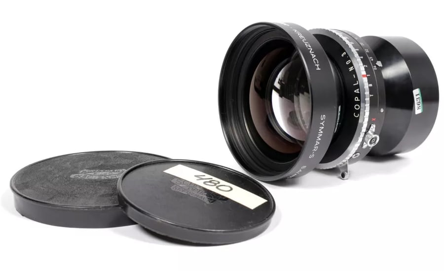 Image of Schneider Symmar S MC 480mm F8.4 Lens in Copal #3 Shutter #8631 covers 11X14+