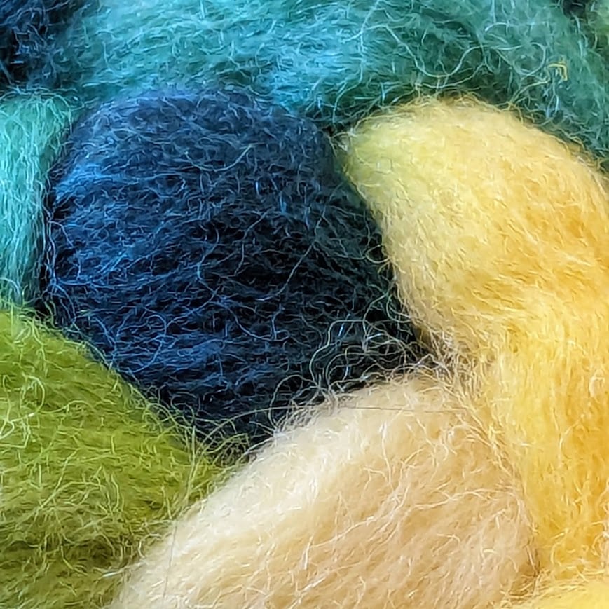 Image of Maritime Forest - Combed Top/Wool Roving - 4oz