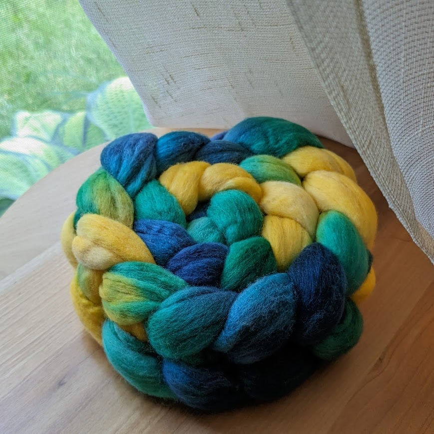Image of Maritime Forest - Combed Top/Wool Roving - 4oz