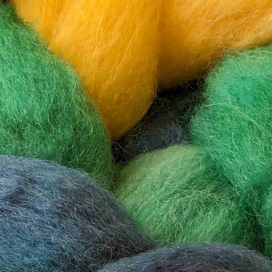 Image of Maritime Forest - Combed Top/Wool Roving - 4oz