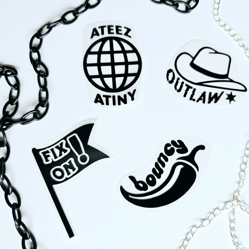 Image of ATEEZ Vinyl Stickers
