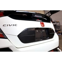 Image 4 of Honda FK8 Civic Type R License Plate Backing 2017 - 2021