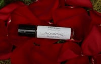 Image 2 of Enchanting Perfume Oil | Body Oil | Rose Blend | Non-toxic | Small batch | Handmade