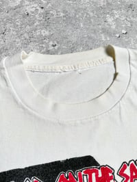 Image 3 of *Rare* Blood On The Saddle 1993 ‘Beer For Breakfast Tour’ White T-Shirt