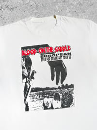 Image 4 of *Rare* Blood On The Saddle 1993 ‘Beer For Breakfast Tour’ White T-Shirt