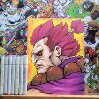 ORIGINAL ART SIGNED AKUMA