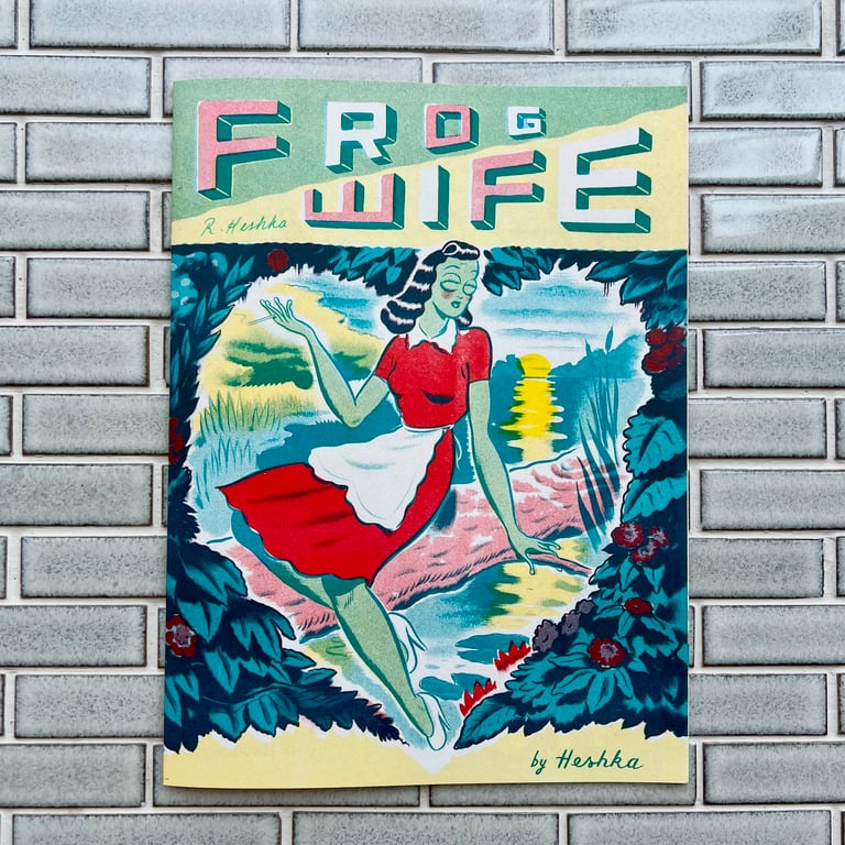 Frog Wife by Ryan Heshka - SIGNED