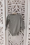 Siter Clothing 03 - Gray long sleeve onsie