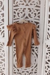 Sitter Clothing - Tan romper