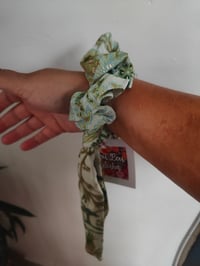 Image 3 of Recycled sari boho scrunchies -SEE ALL PICS