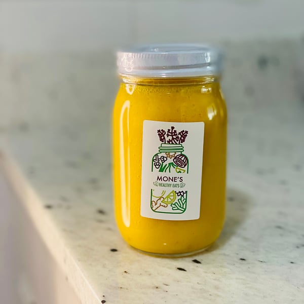 Image of PINEAPPLE GINGER TURMERIC SEAMOSS GEL W/ AGAVE