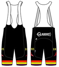 Image 1 of Tech Bib Shorts - National Clarion 1895