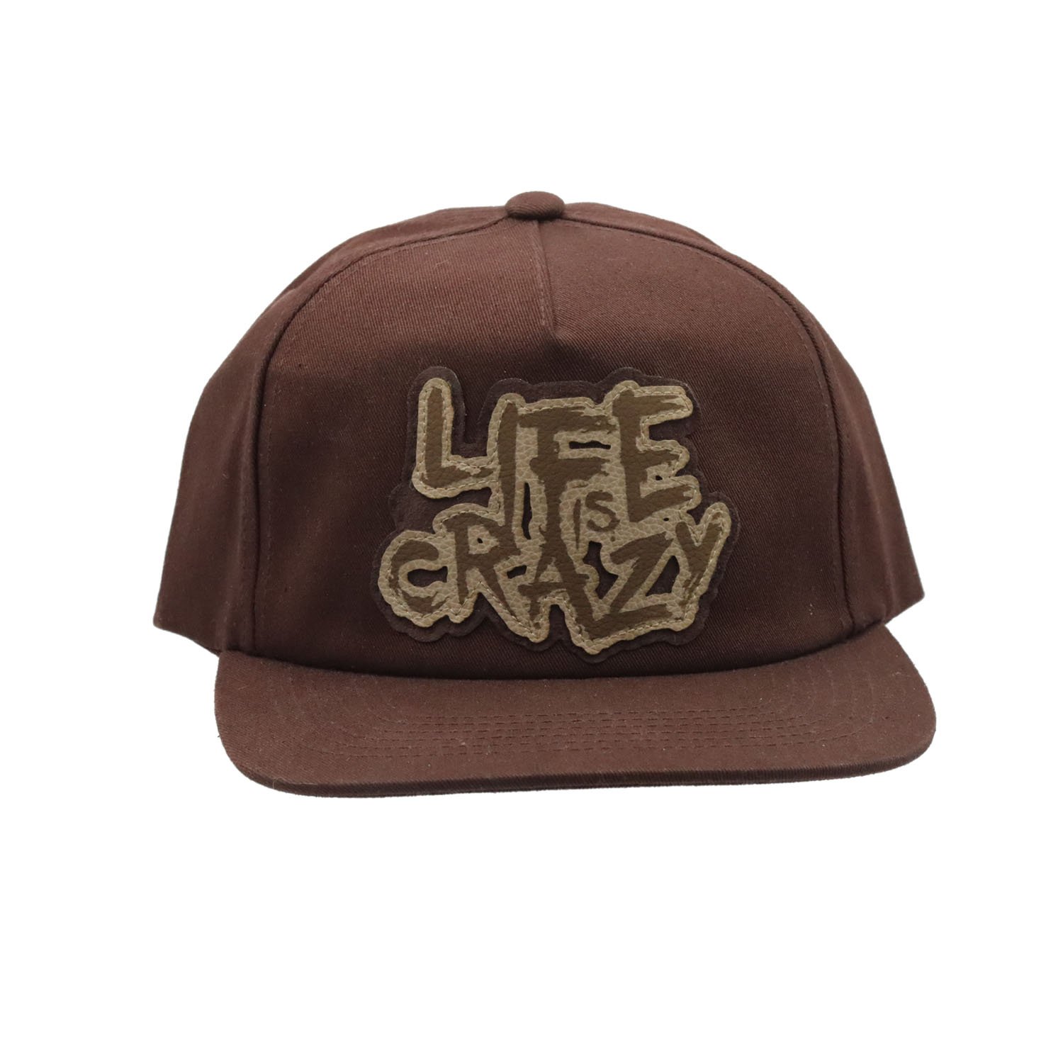 LIC Unstructured Brown Snapback | Crazygoodz