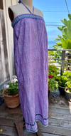 Khadi Tube Dress- Purple