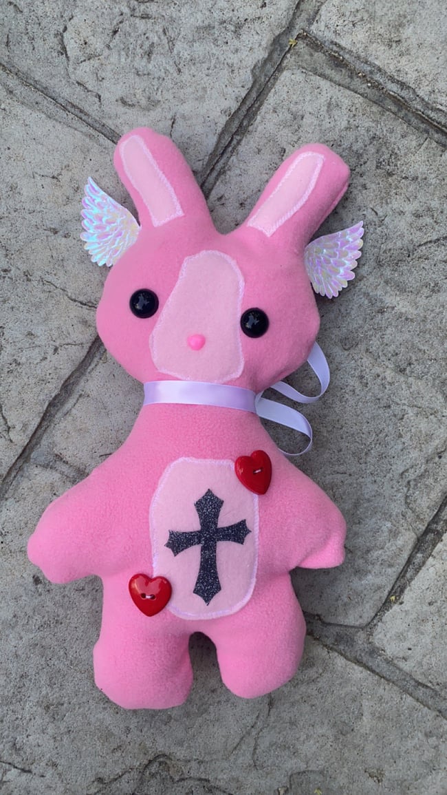 Fallen Angel Bunny Plush