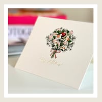 Image 2 of Gold Lux : Congratulations : Wedding Greeting Card