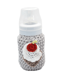 Image 1 of Ice-Cream Inspired Baby Bottle Cover