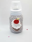 Ice-Cream Inspired Baby Bottle Cover