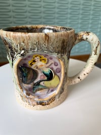 Image 3 of Vintage Mermaid Handmade Mug