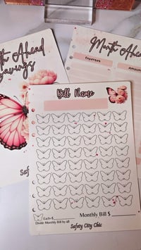 Image 1 of A5 Month Ahead Savings Challenge 