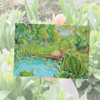 by the pond print