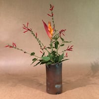 Image 2 of Wood fired cylinder vase