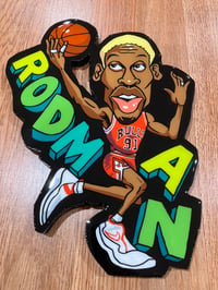 " Rodzilla " wood cut- out