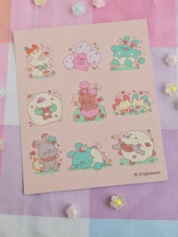 Image 2 of Spring Friends Sticker Sheet