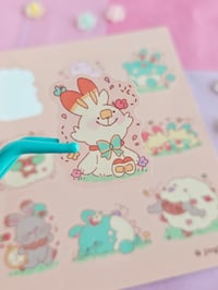 Image 3 of Spring Friends Sticker Sheet