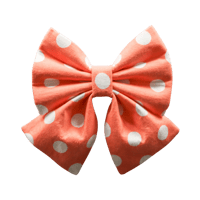 Dog Bow - Peach Fuzz