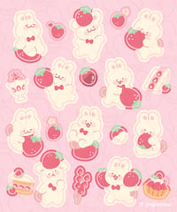 Image 1 of Sweetberry Buns Sticker Sheet