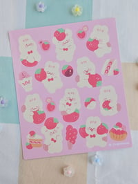 Image 2 of Sweetberry Buns Sticker Sheet