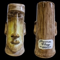 Image 1 of Vintage Polynesian Village Moai Mug FREE SHIPPING 