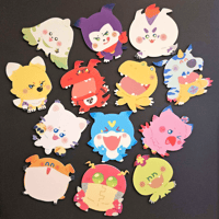 Image 1 of Digimon Magnets