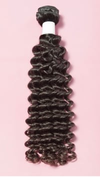 Image 2 of Premium Virgin Deep Wave Hair Bundles 