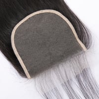 Image 3 of Straight 5x5 HD Lace Closure 