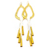 Cascading Fringe Earrings (Golden Drops)