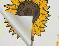 Image 3 of Sunflower Wrapping Paper 